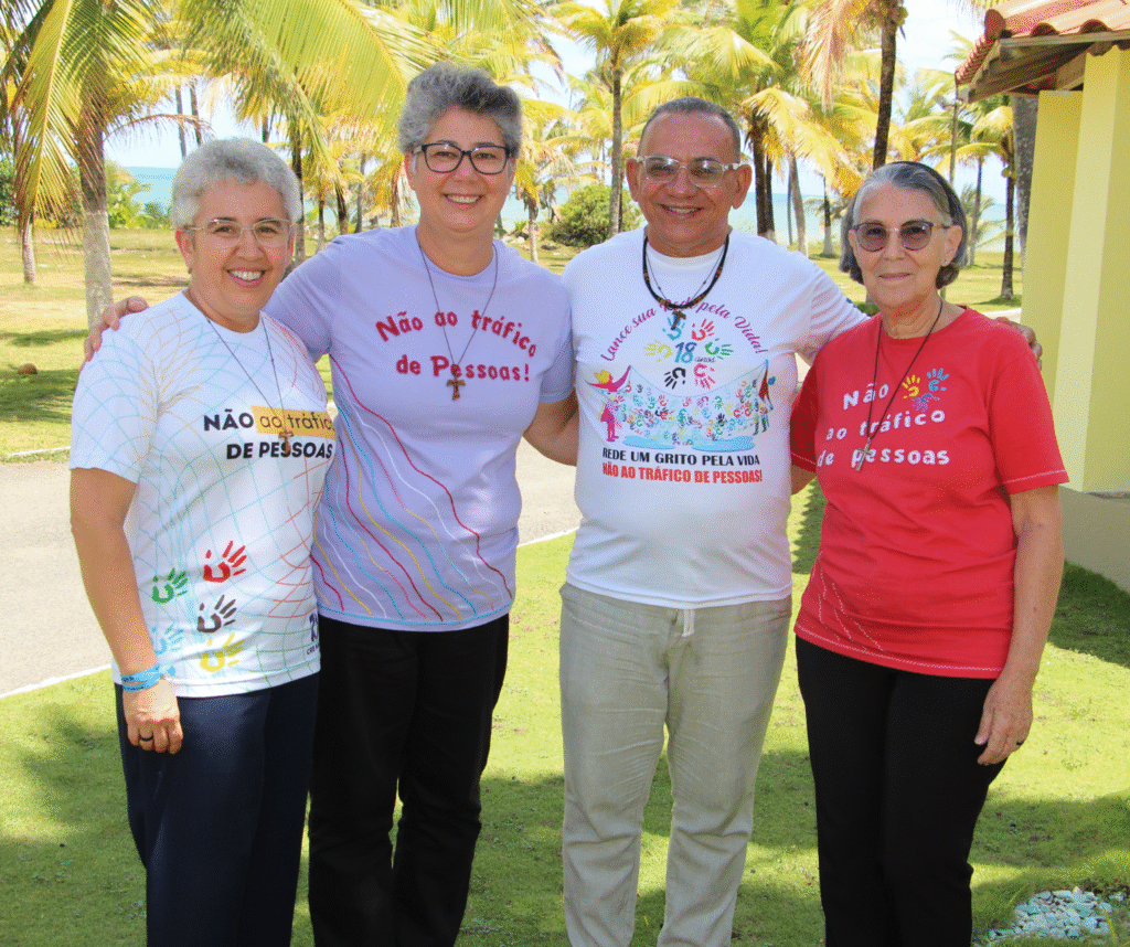 Irmã Sirleide, Irmã Isabel, Irmão Carlos e Irmã Sandra